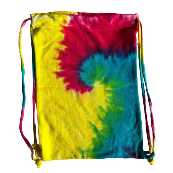 IOW Reboot Tie Dye Drawstring Bag