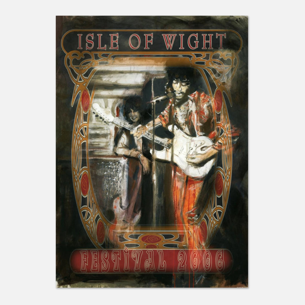 2006 Jimi Hendrix Poster A2 – Isle Of Wight Festival Shop