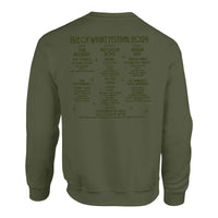 Isle of Wight 2024 Green Event Sweatshirt