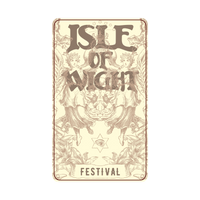 Isle of Wight Festival 2025 Playing Cards by 2025, featuring vintage-style designs with ornate illustrations and festival branding.
