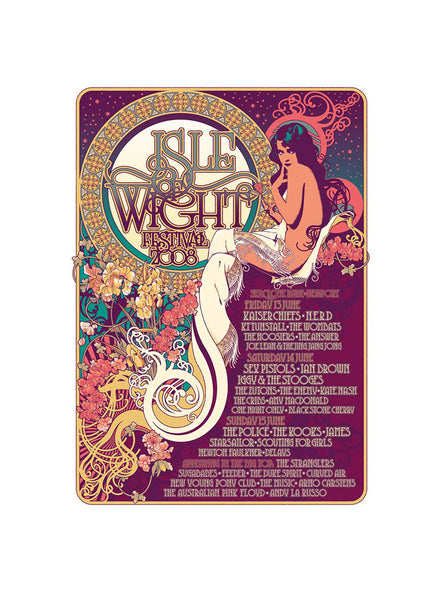 Isle Of Wight 2008 Poster